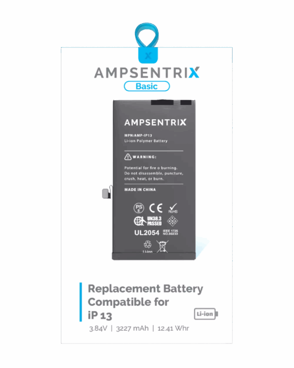 Batería iPhone 13 AmpSentrix Basic - Imagen 2