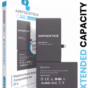 Batería iPhone X AmpSentrix Basic Extended